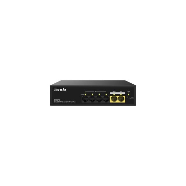 Tenda S106PC 6-Port 100Mbps PoE Switch
