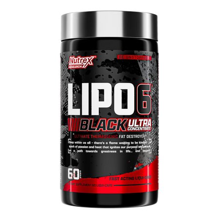 Nutrex Lipo-6 Black Ultra Concentrate 60 Liqui-Caps