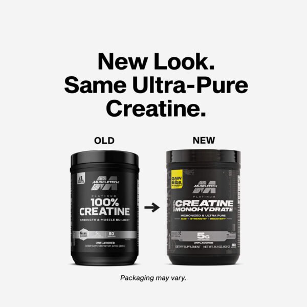 MuscleTech Platinum 100% Creatine Monohydrate 450g