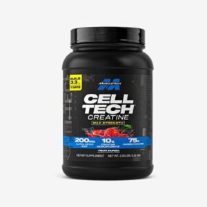 MuscleTech Cell Tech Creatine Research-Backed Muscle Builder Fruit Punch 3lbs