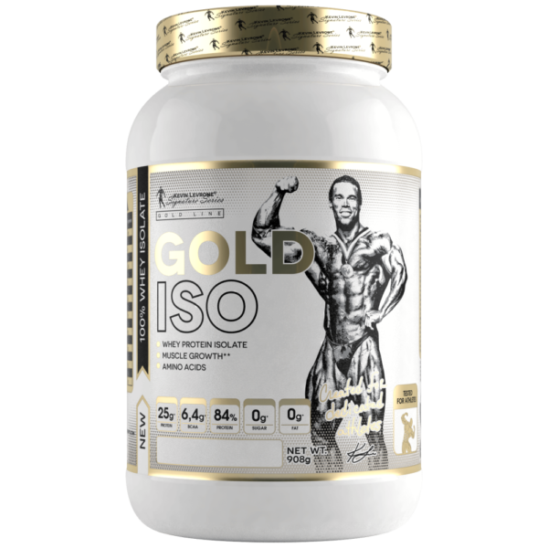 Kevin Levrone Gold Line Gold ISO 100% Whey Isolate Cookies with Cream 908g